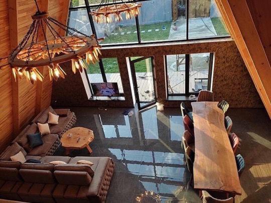Qafqaz Wood Chalet Qəbələ Zewnętrze zdjęcie