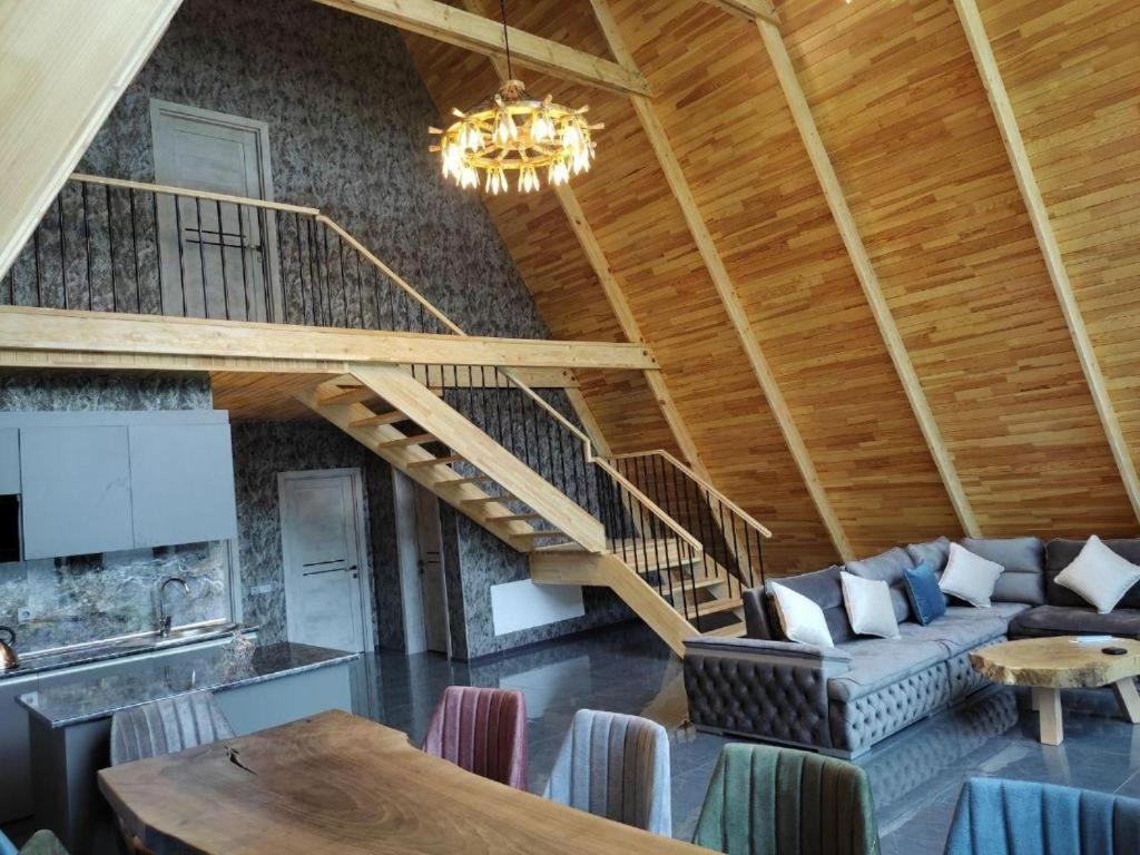 Qafqaz Wood Chalet Qəbələ Zewnętrze zdjęcie