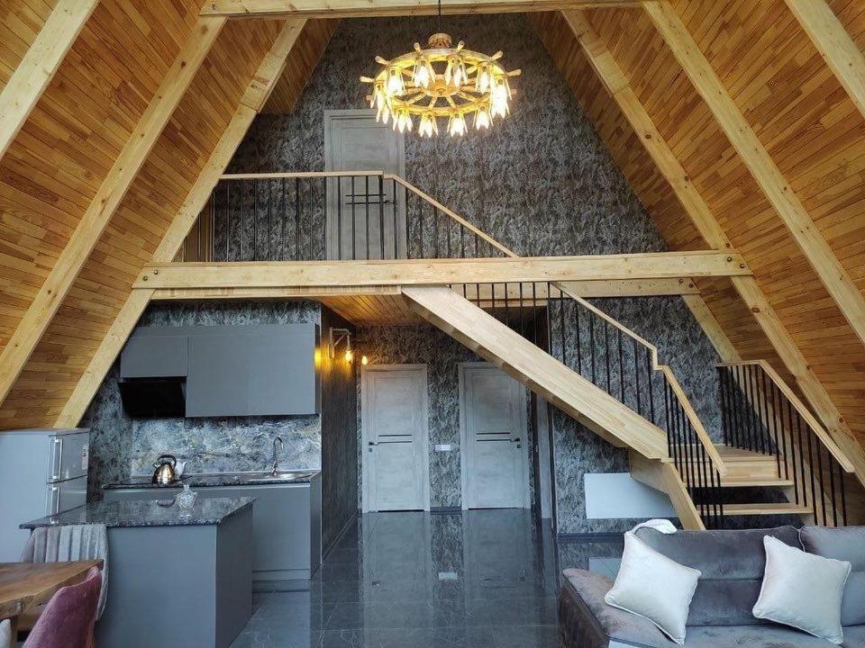Qafqaz Wood Chalet Qəbələ Zewnętrze zdjęcie