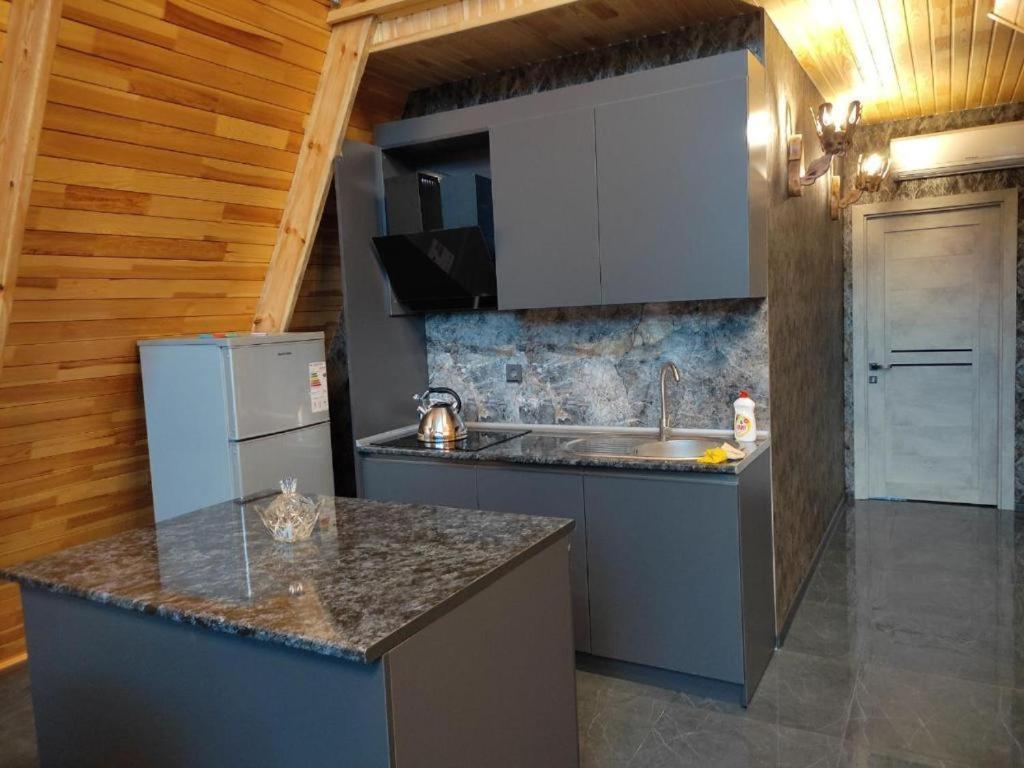 Qafqaz Wood Chalet Qəbələ Zewnętrze zdjęcie